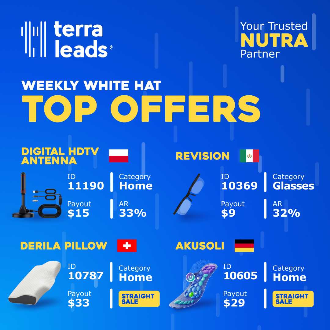 Top white hat offers of the week